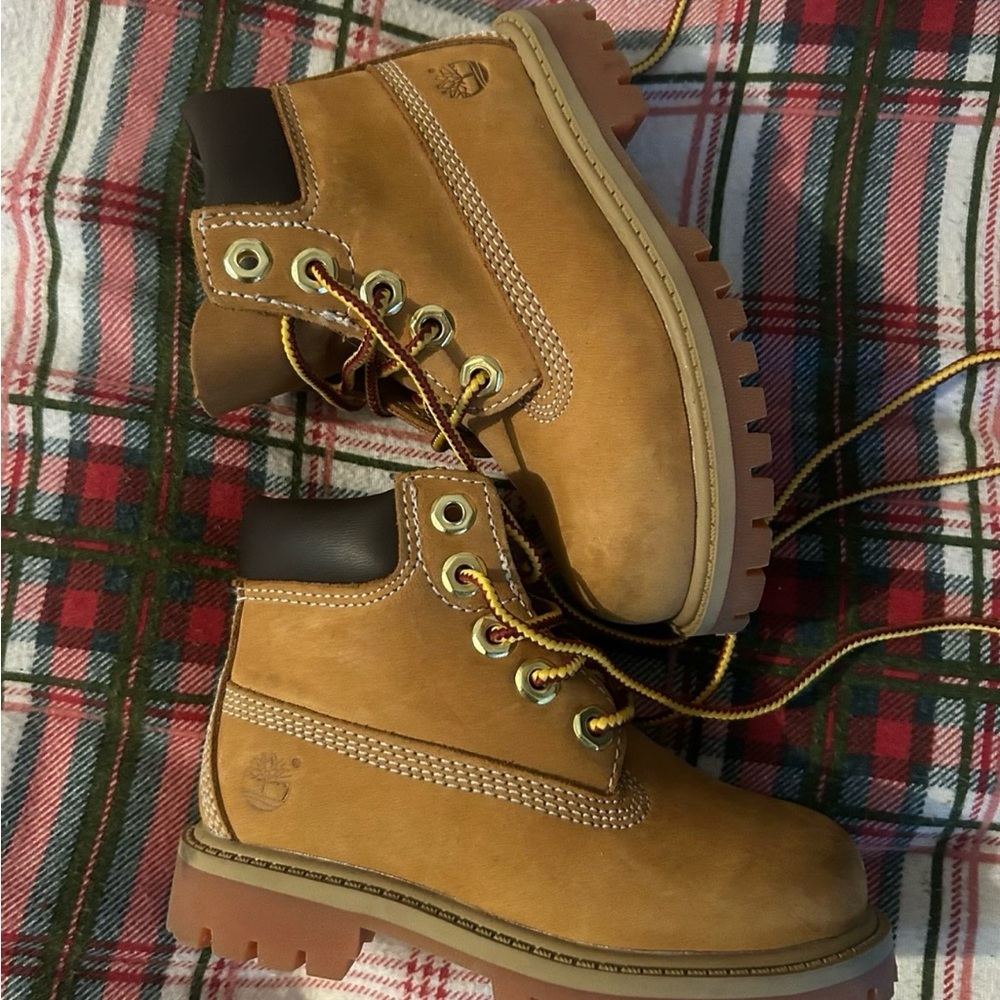 Timberland Brown Leather Ankle Boots